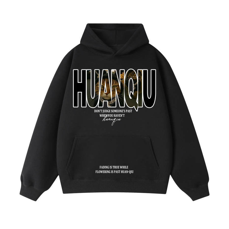 HUANQIU Sweatshirts Unisex Hooded Moderate Heavyweight