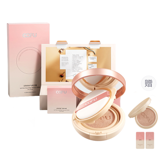 Cofu Light Sensing Natural Good Skin, Long Lasting And Non Darkening Air Cushion Gift Box Set