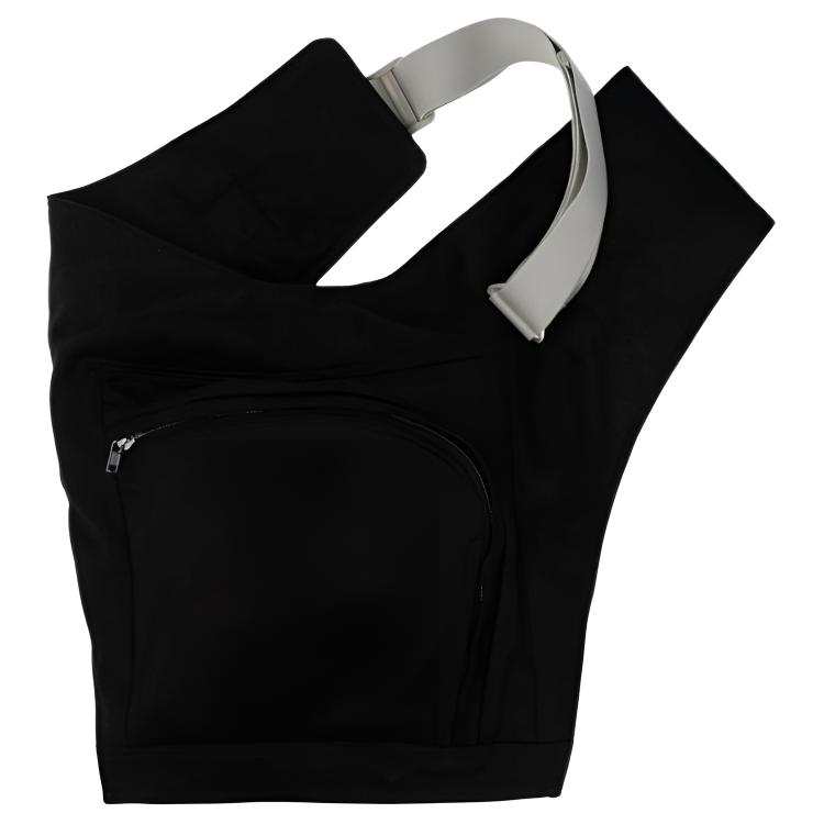 Rick Owens DRKSHDW Cotton Fanny Pack Men's Black