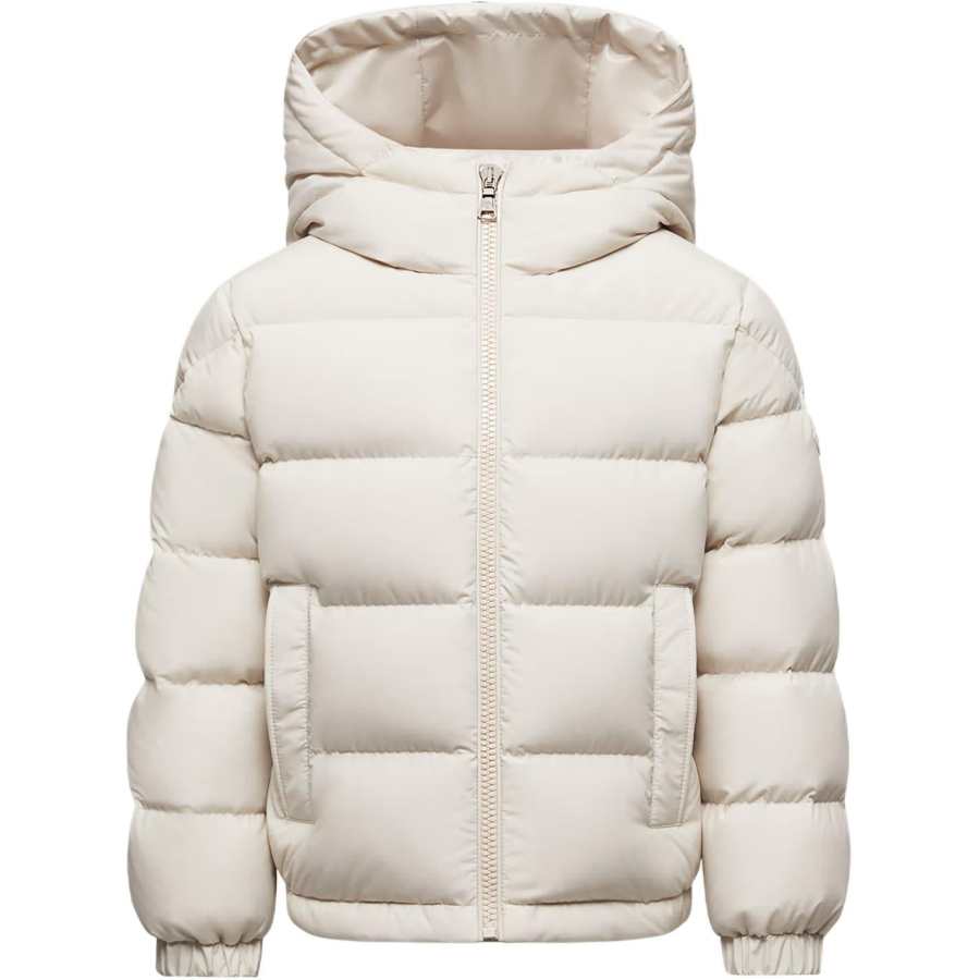 Moncler Taidu Hooded Down Jacket Down Jacket Kids' Ivory White
