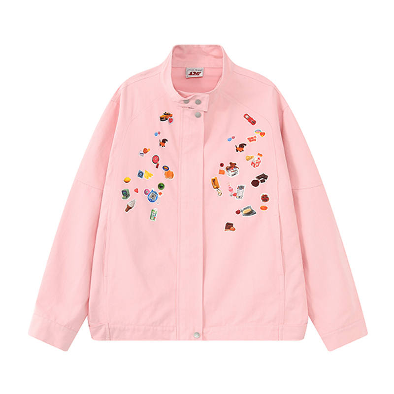 F426 F426 Jackets Unisex Stand Collar Moderate Other
