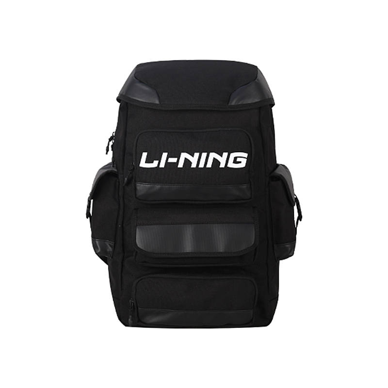 Li-Ning Li Ning Polyester Backpack Unisex Black