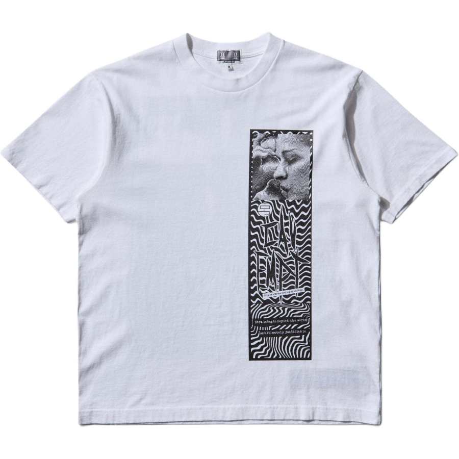 Cav Empt Cav Empt T Shirts Men's White Crew Neck