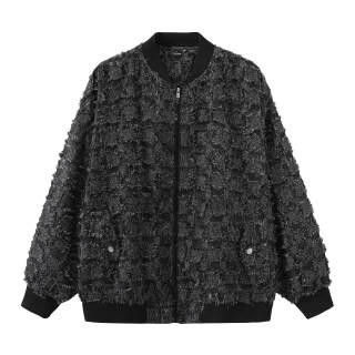 UNKNOWTAL Jacket Unisex Black Gray