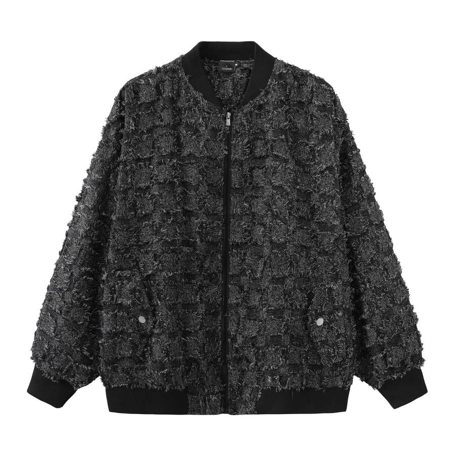 UNKNOWTAL UNKNOWTAL Jacket Unisex Black Gray