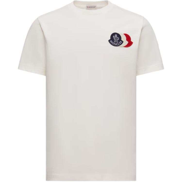 Moncler Moncler Logo Patch Crewneck T-Shirt