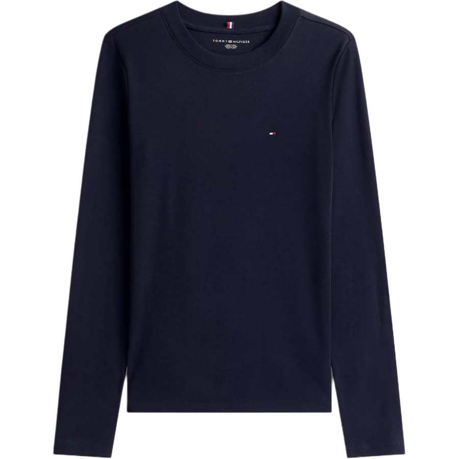 Tommy Hilfiger T Shirts Women's Marine Blue Crew Neck