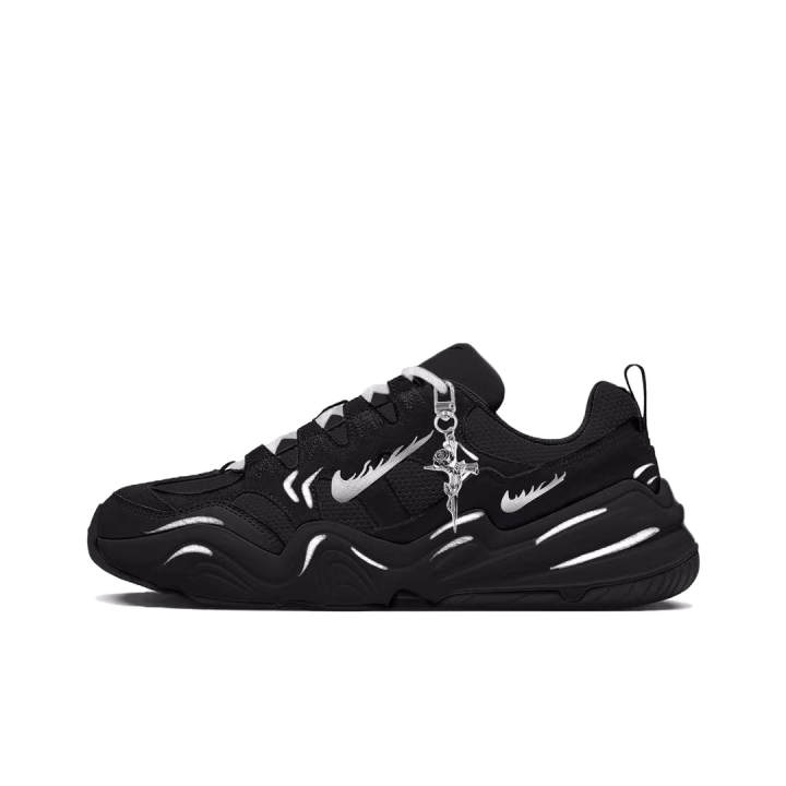 Nike Nike Tech Hera Silver Flame Low top Casual Shoes Unisex Black White