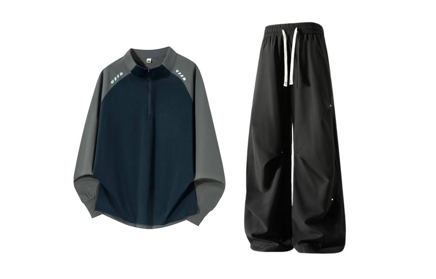 X1617 Casual Sportswear Unisex Lapel Moderate