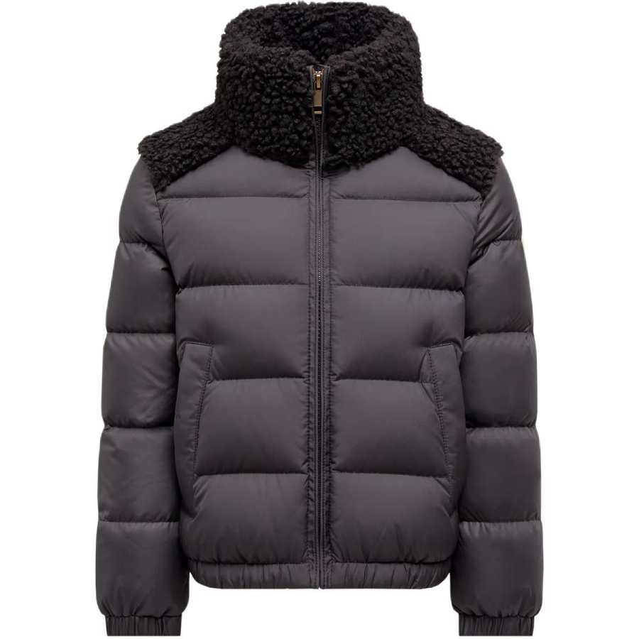 Moncler Moncler Down Jacket Teddy Trimmed Down Jacket Kids'