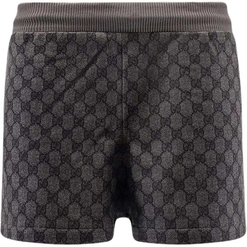 GUCCI GUCCI Printed Technical Jersey Shorts