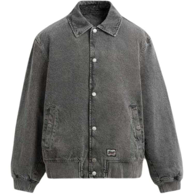 ZARA ZARA Jackets Men's Gray Lapel Moderate Pilot