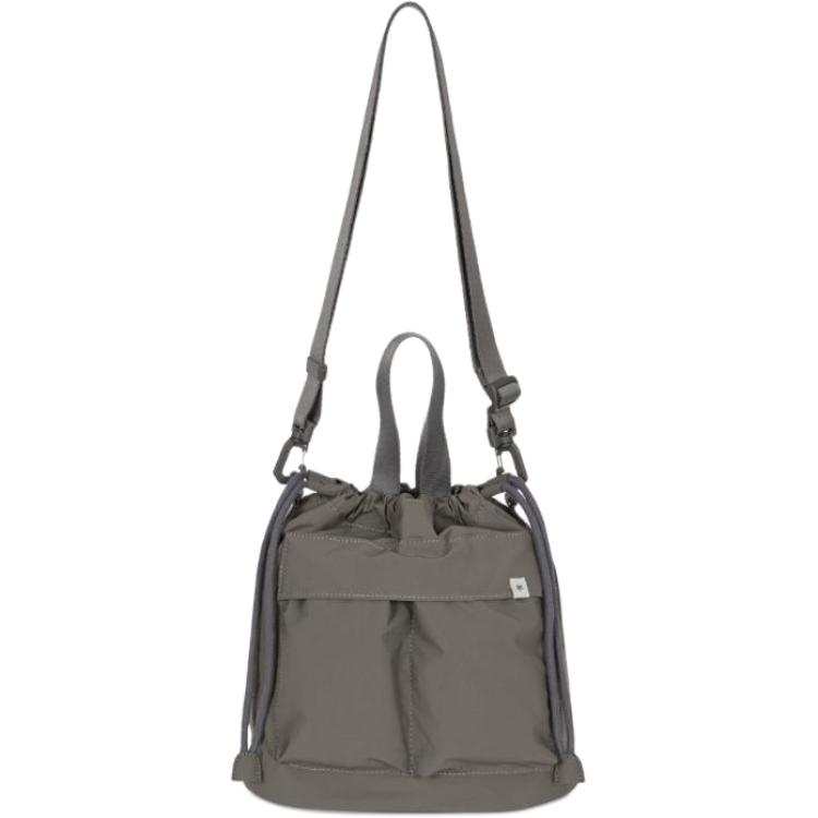 Snow Peak 13L Handbag, Shoulder Bag, Crossbody Bag, Outdoor Bag Recycled Nylon Dark Gray Men's