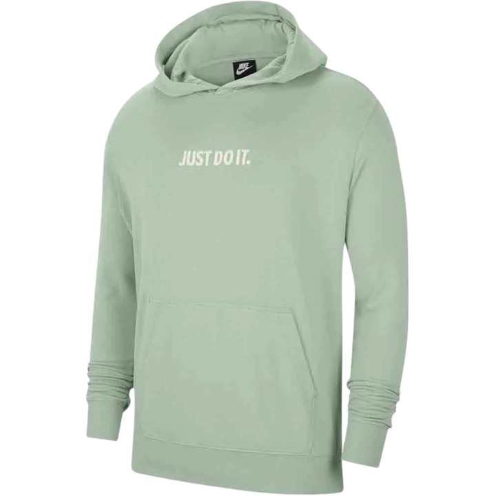 Nike Nike Clothing Sweatshirts Men's Light Green Hooded Moderate