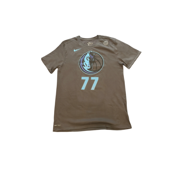 Nike Nike Dri Fit T Shirts Unisex Gray Crew Neck Moderate