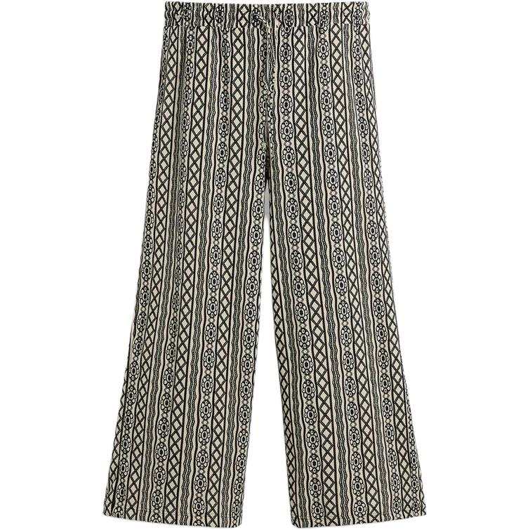 ZARA Casual Pants Men's Black Moderate Straight Fit Pants