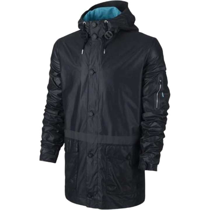 Nike Nike Clothing Jackets Men's Black Hooded Moderate Other