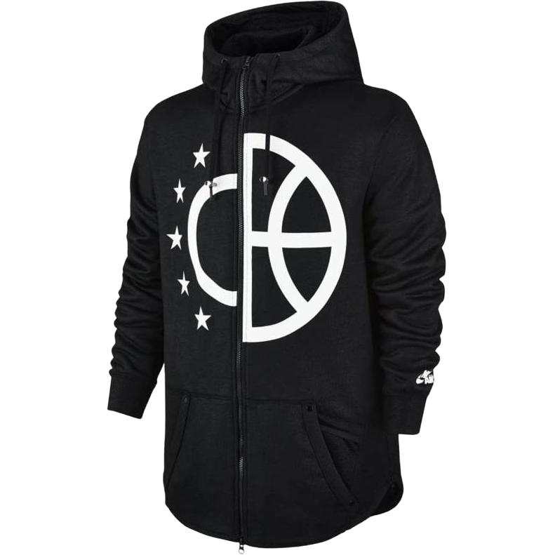 Nike Nike Clothing Sweatshirts Men's Black Hooded Moderate