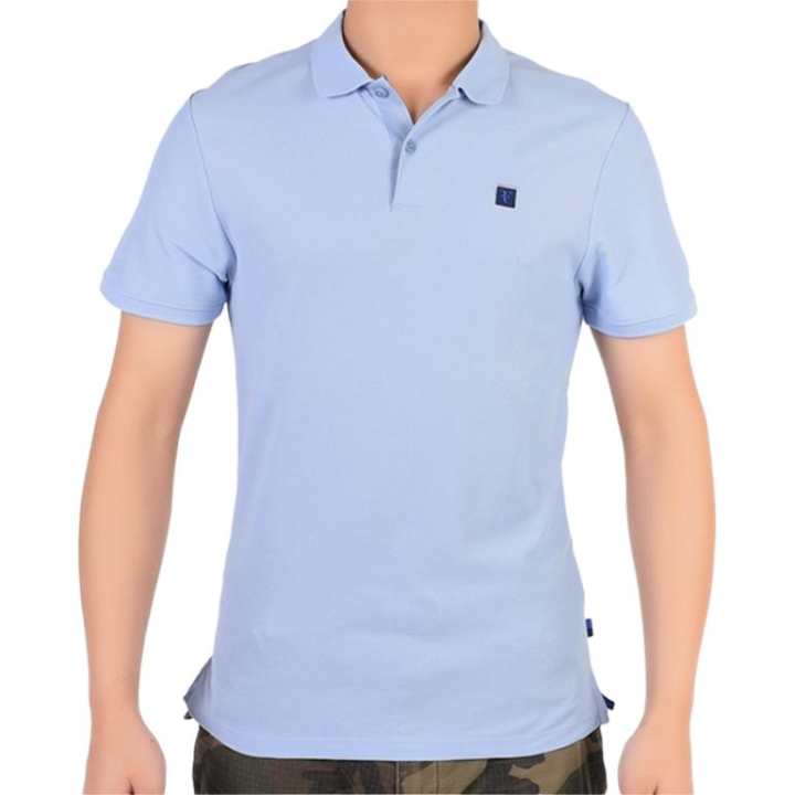 Nike Nike Polo Shirts Men's Light Blue Polo Collar Moderate