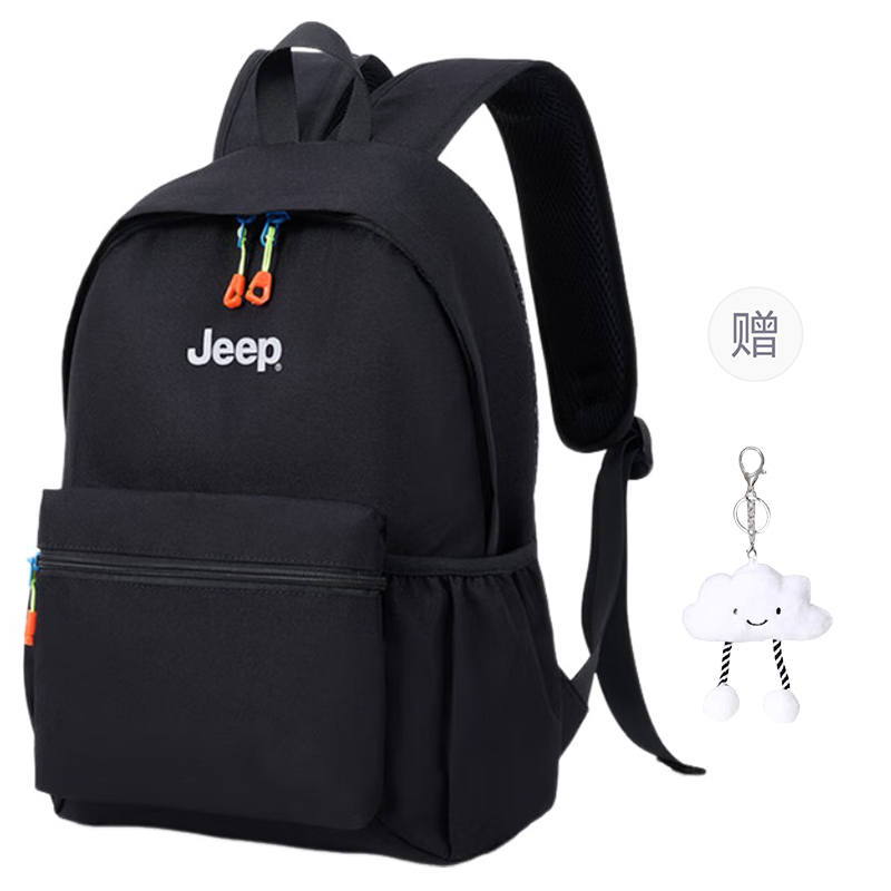 Jeep Jeep Oxford Backpack Unisex Black