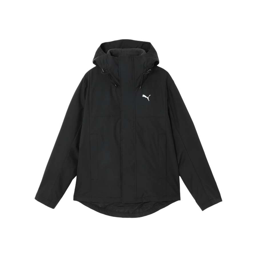 PUMA WINDBREAKER Jackets Unisex Black/Charcoal Black Hooded Moderate Other