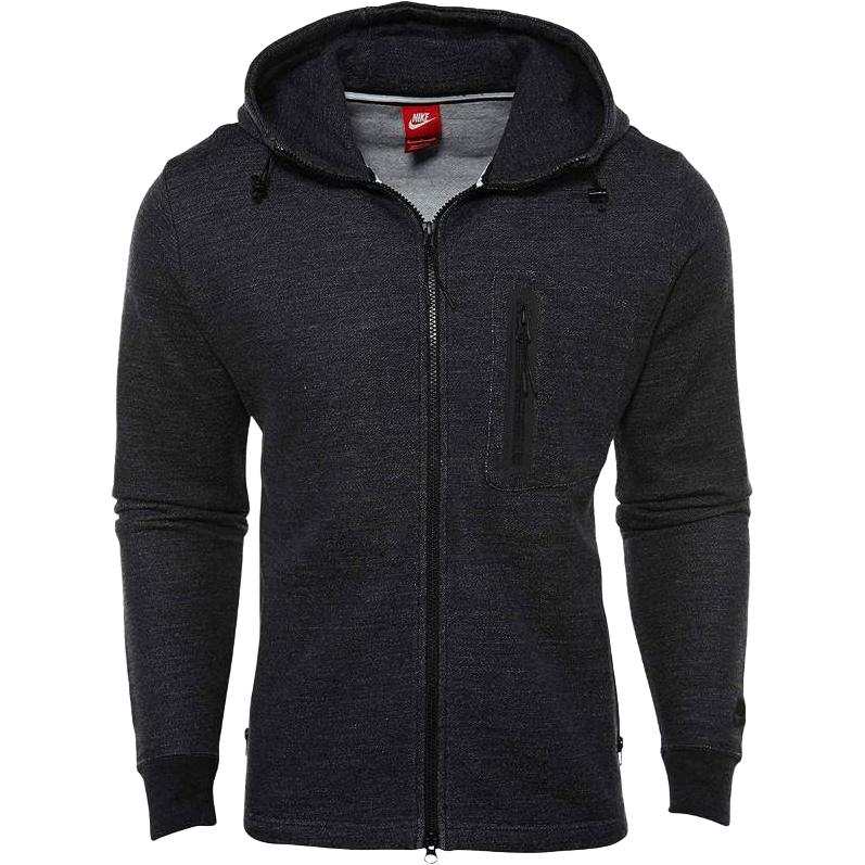 Nike Nike Clothing Sweatshirts Men's Black Hooded Moderate
