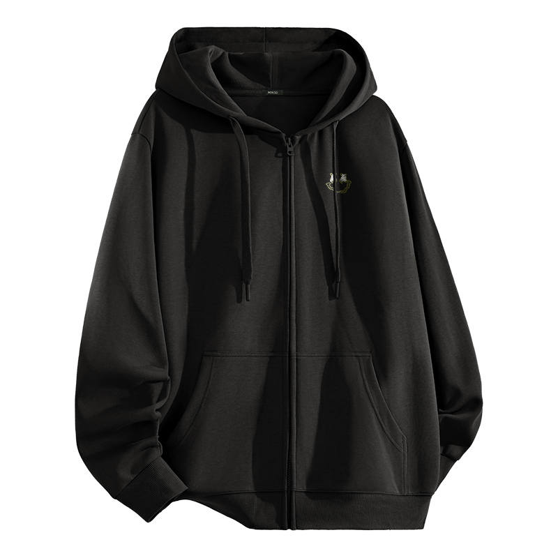 MINISO Sweatshirts Unisex Hooded Moderate Cardigan