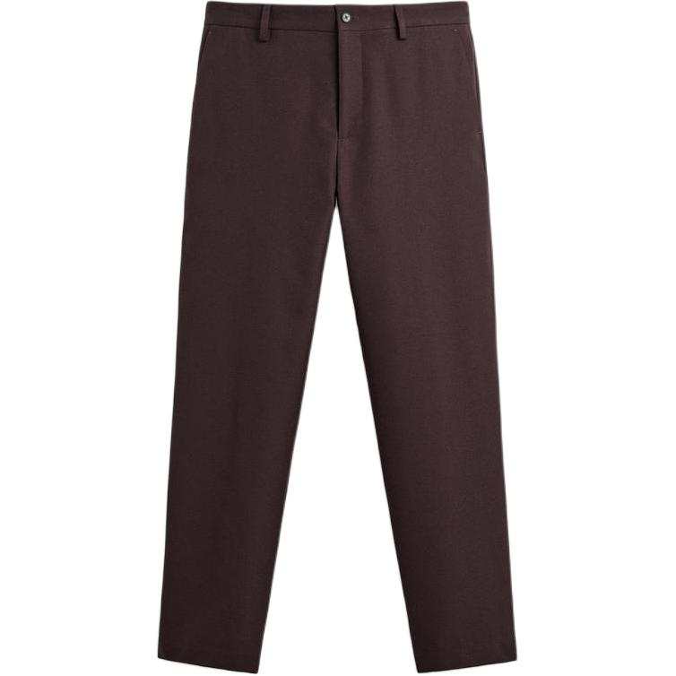 ZARA Suit Pants Men's Burgundy Moderate