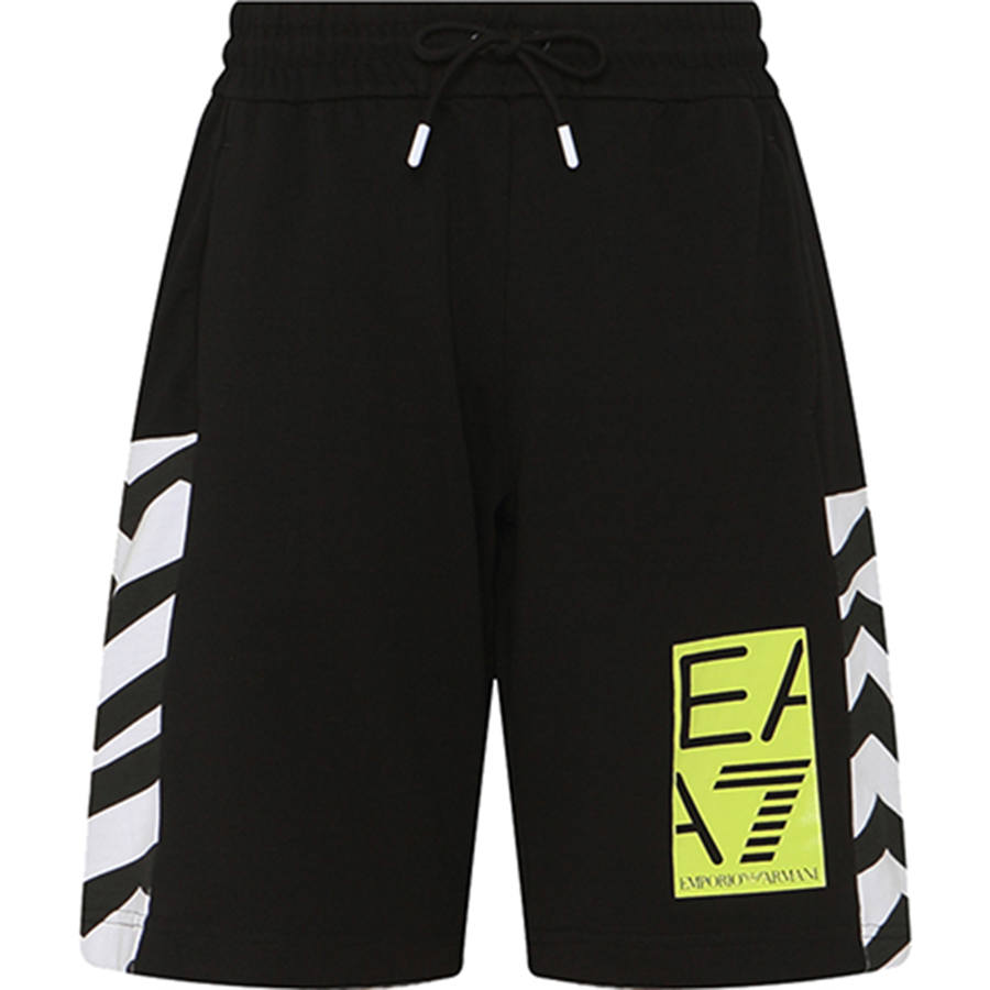 EMPORIO ARMANI EA7 SS23 Casual Shorts Men's Black