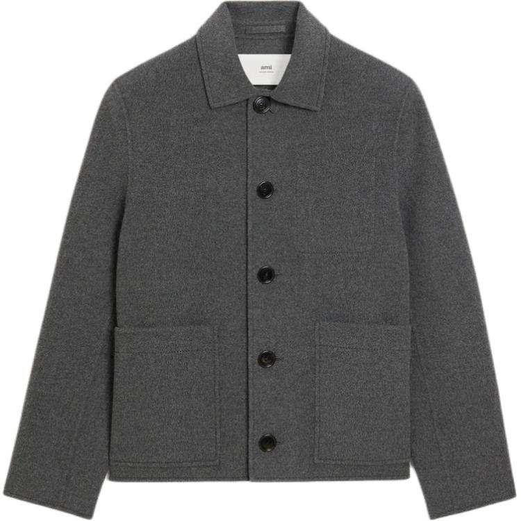 AMIPARIS Ami Paris Long Sleeved Button Up Jacket