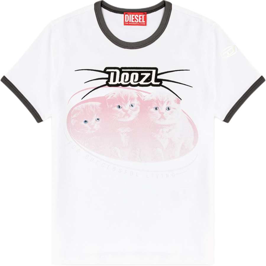 Diesel T-Uncuties-Long-R13 T-Shirt