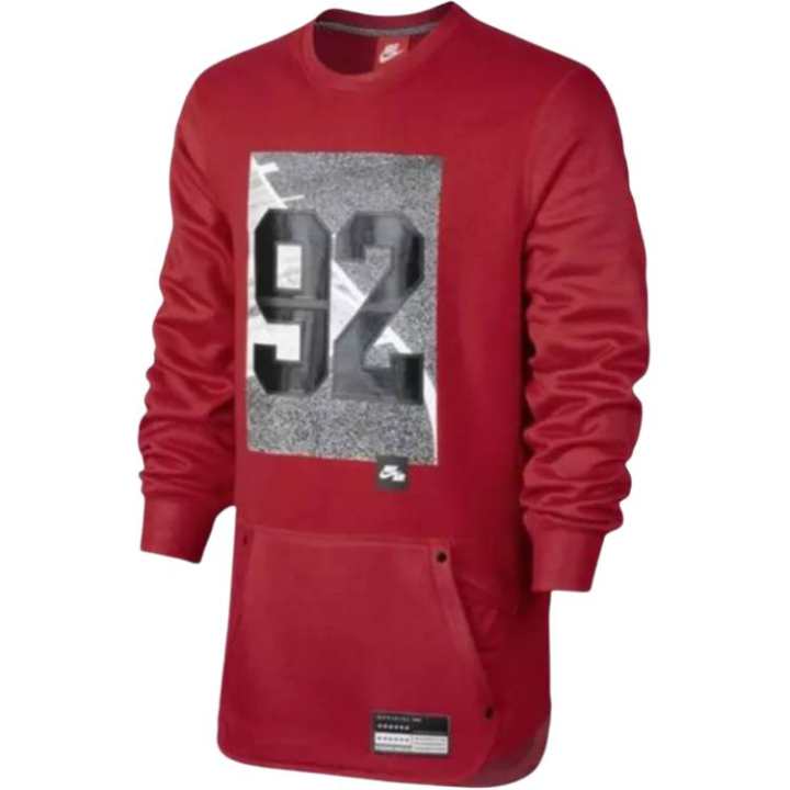Nike Nike Clothing T Shirts Men's Red Crew Neck