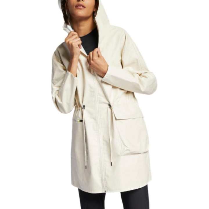 Nike Nike Clothing Jackets Women's Beige Hooded Moderate Reversible