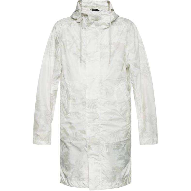 Nike Nike Clothing Parka Coats Men's Light Bone Hooded Non Detachable Moderate