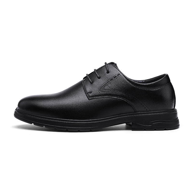 WARRIOR Dress Shoes Men's Low Top Black/Brown