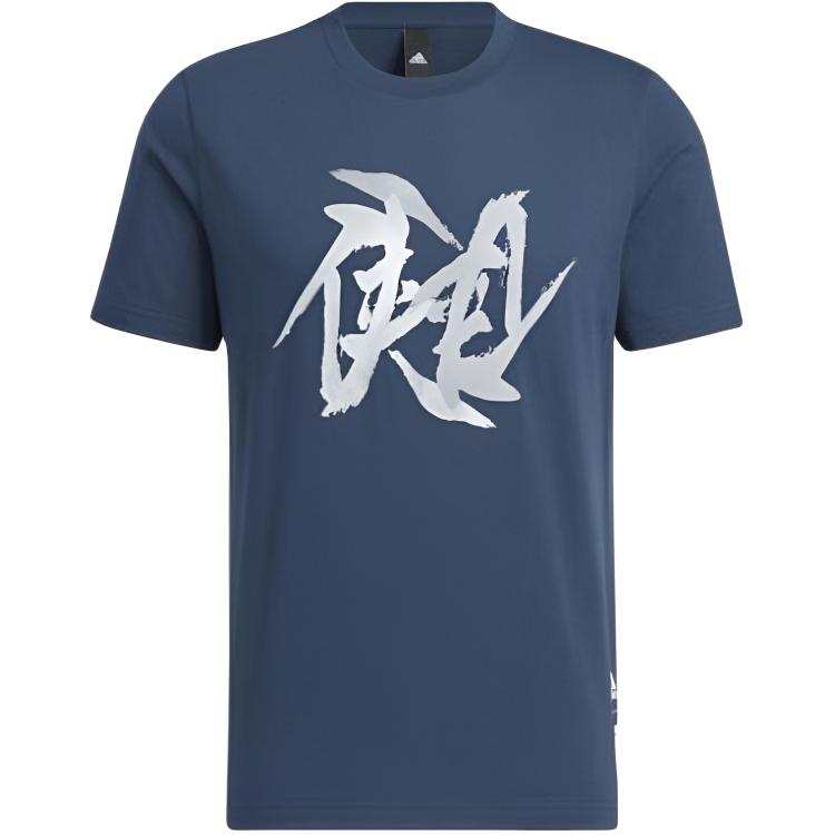 Adidas Adidas Wuji Series T Shirt Men's Navy Blue