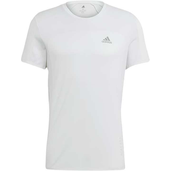 Adidas Adidas T Shirts Men's White Crew Neck Moderate Straight Fit