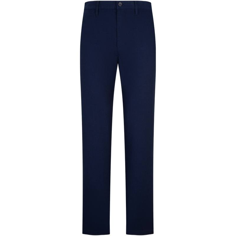 Tommy Hilfiger button logo-embroidered trousers