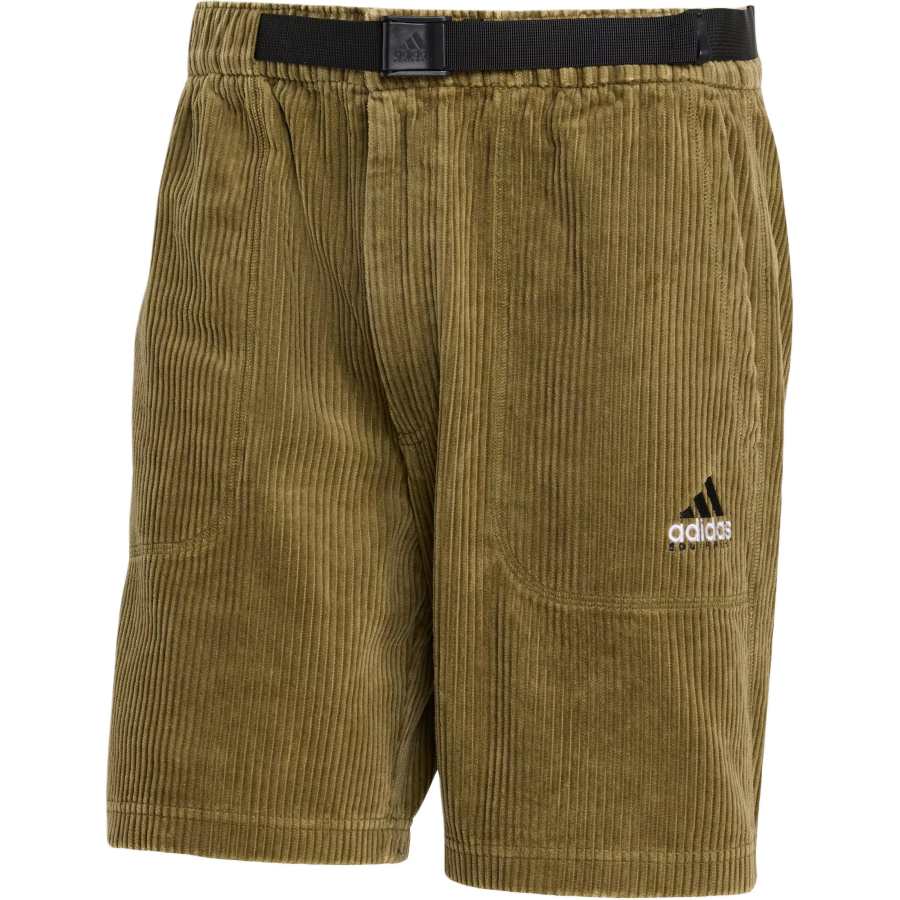 Adidas Adidas corduroy belted shorts