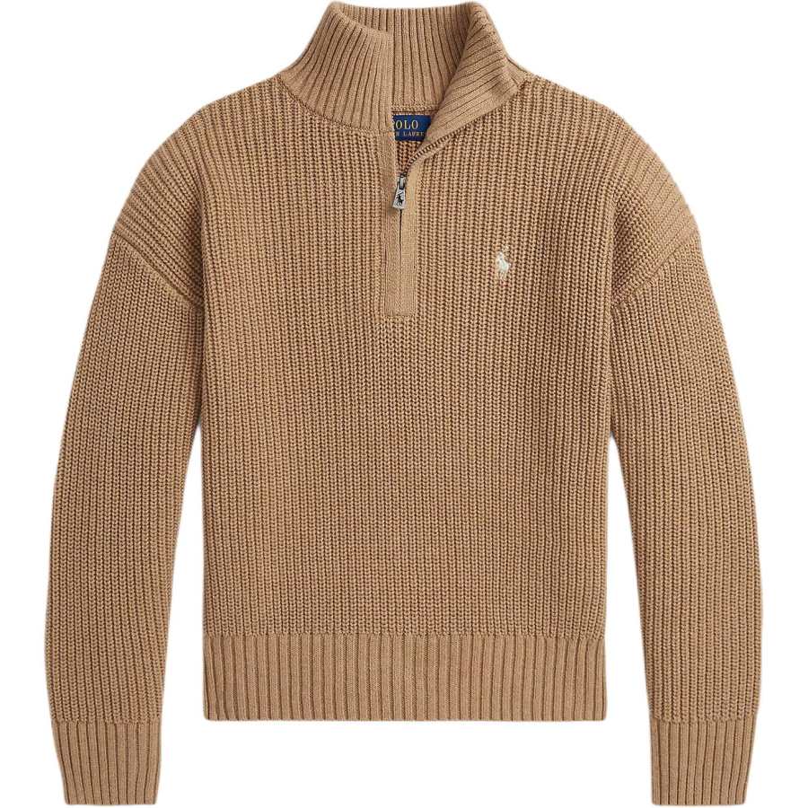 Polo Ralph Lauren Sweater FW25 Standard Camel Teenagers