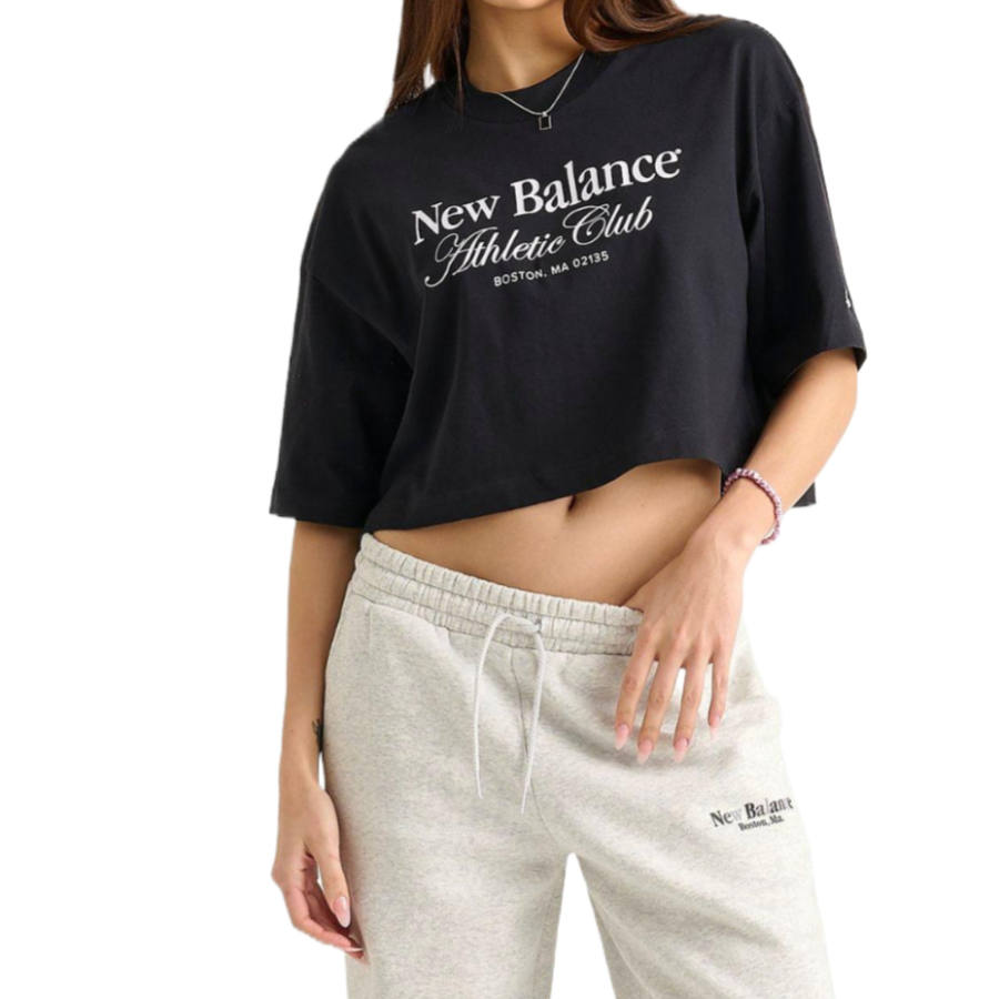 New Balance New Balance NB Drop Shoulder Sleeve T Shirt Women's