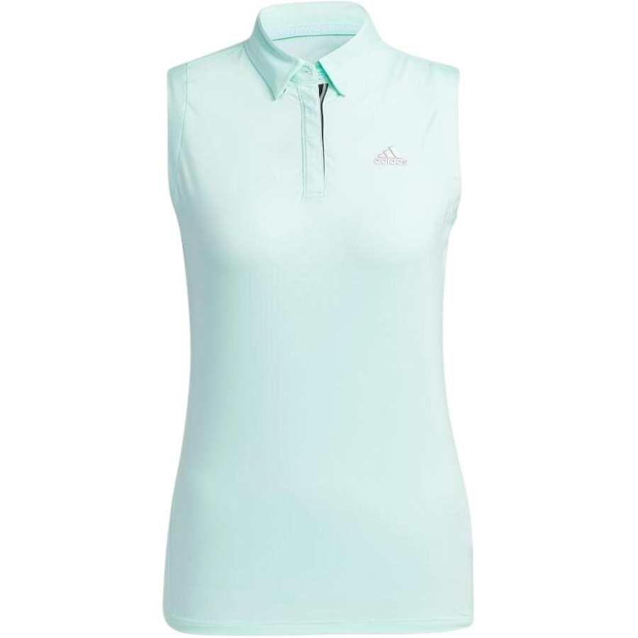 Adidas Adidas Polo Shirts Women's Green Polo Collar Moderate Straight Fit