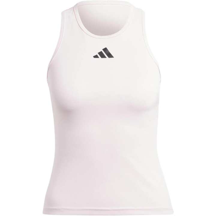 Adidas Adidas Tank Tops Women's Transparent Pink Straight Fit