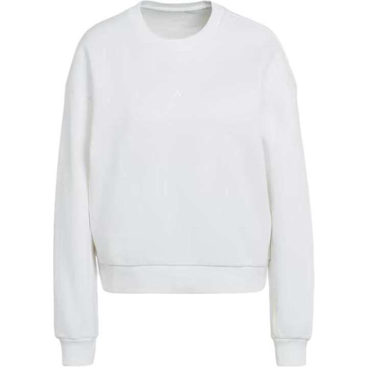 Adidas Adidas Sweatshirts Women's White Crew Neck Moderate Other