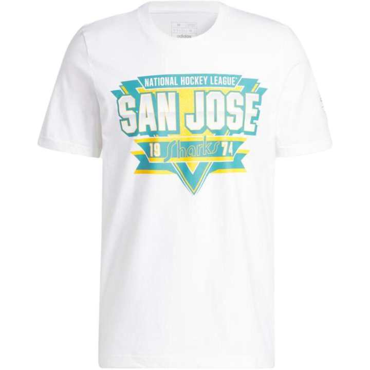 Adidas Adidas T Shirts Men's White Crew Neck Moderate Straight Fit