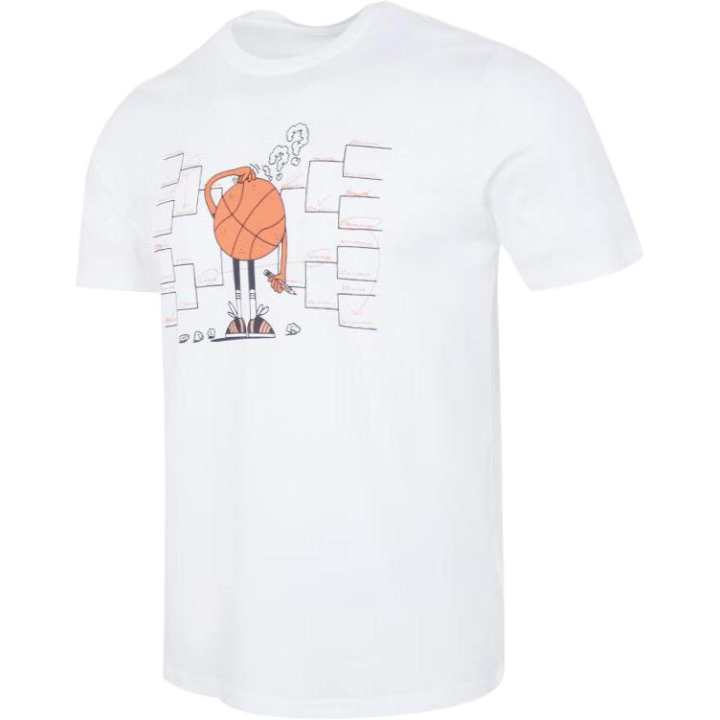 Adidas Adidas T Shirts Men's White Crew Neck Moderate Straight Fit