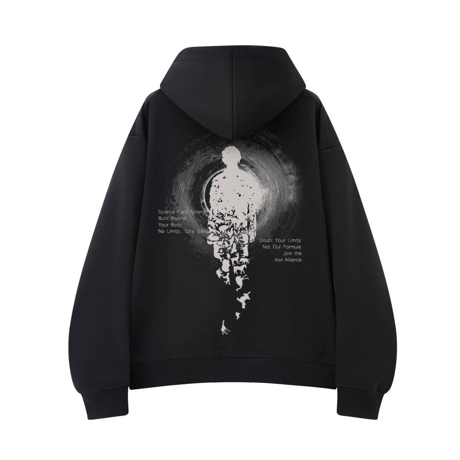 MUSCLETECH MUSCLETECH Sweatshirts Unisex Hooded Moderate Regular
