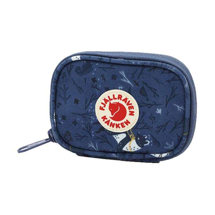 Fjallraven Kanken G 1000 Eco Fabric Wallet, Card Holder Unisex Blue Fable