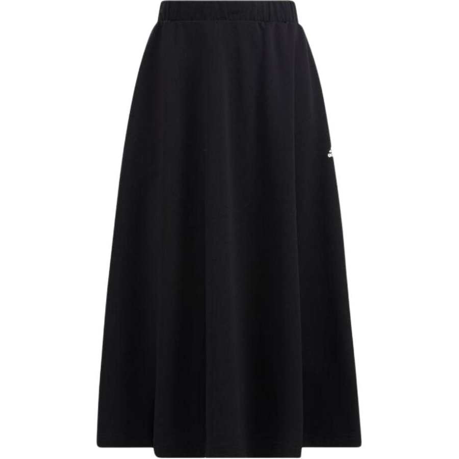 Adidas Adidas Casual Long Skirts Women's Black Moderate Mid Length A Line Skirt