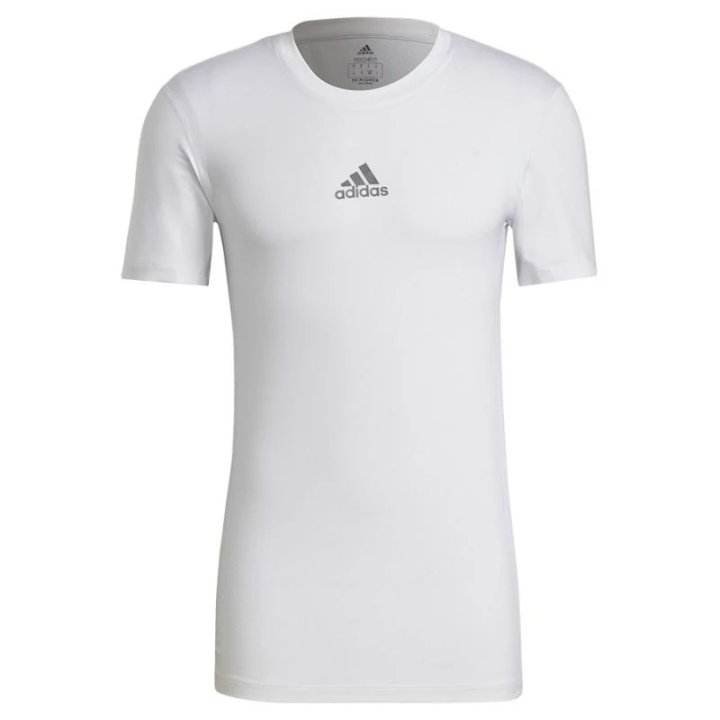 Adidas Adidas T Shirts Men's White Crew Neck Moderate